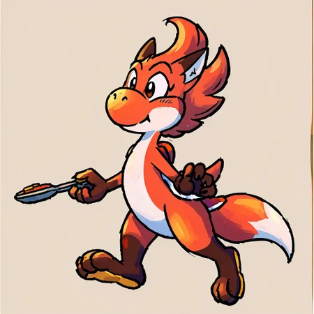 fleetFox, yoshi style form, 2d, yistyle, clean, no blur, watercolor, painting, solo