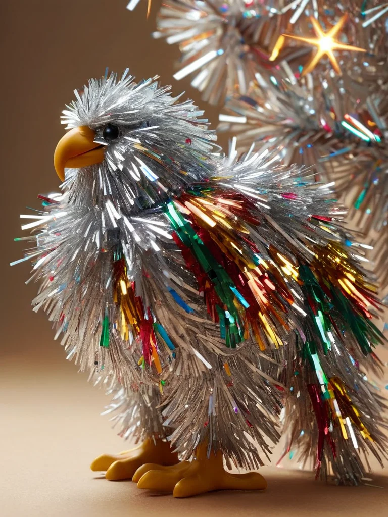 eagle, ral-tinsel <lora:ral-tinsel-sdxl:0.6>