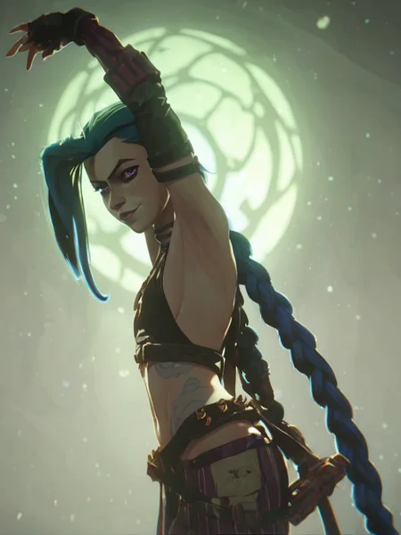 score_9, score_8_up, score_8, volumetric lighting,
jinx
sexy pose
 <lora:arcene_pony_v1-0:0.8>