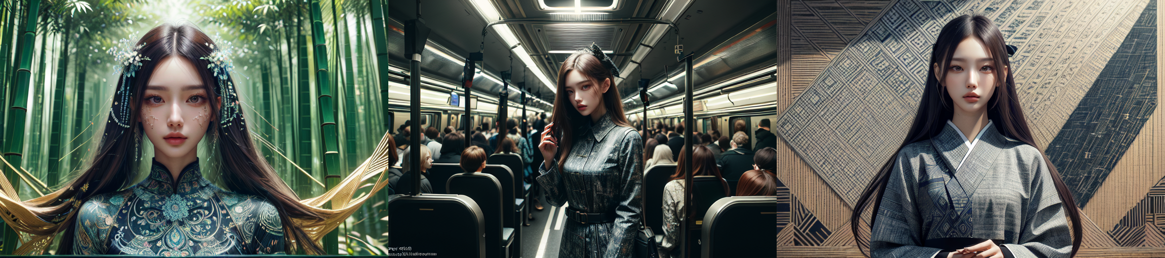 highly insanely detailed, masterpiece, top quality, best quality, highres, 4k, 8k, RAW photo, (very aesthetic, beautiful and aesthetic), 
__lazy-wildcards/subject/style-elem/code_style/prompts__, 
<lora:CodeStyle (half generic class)_564920:0.8>, 
(1girl:1.3), 1other, 
__lazy-wildcards/dataset/background__,âââ