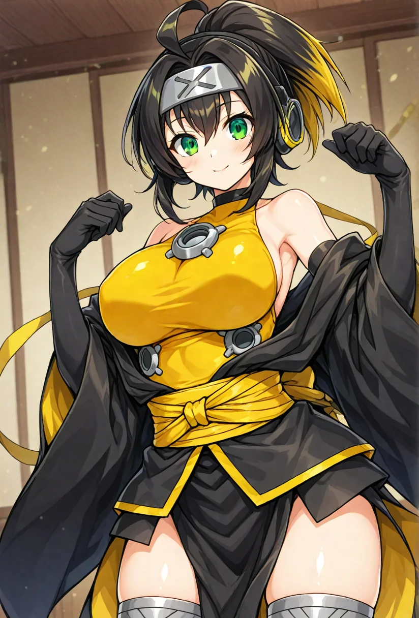 <lora:s-force_rappa_chiyomaru_XL_illustrious-noob_v1:1>s-force rappa chiyomaru, ninja,, best quality, masterpiece, high quality, game cg,   <lora:Hyper-SDXL-4steps-lora:1>