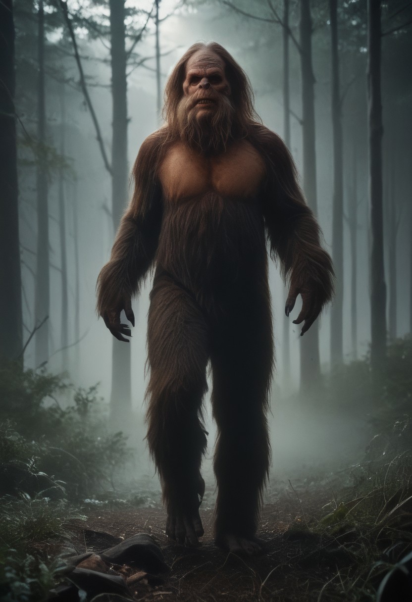score_9, score_8_up, score_7_up, source_photo, photography, realistic
bigsquatch, forest, night, dark, glowing red eyes, fog, atmospheric lighting, full body, menacing, horror, scary, intense, 
Kodak Motion Picture Film