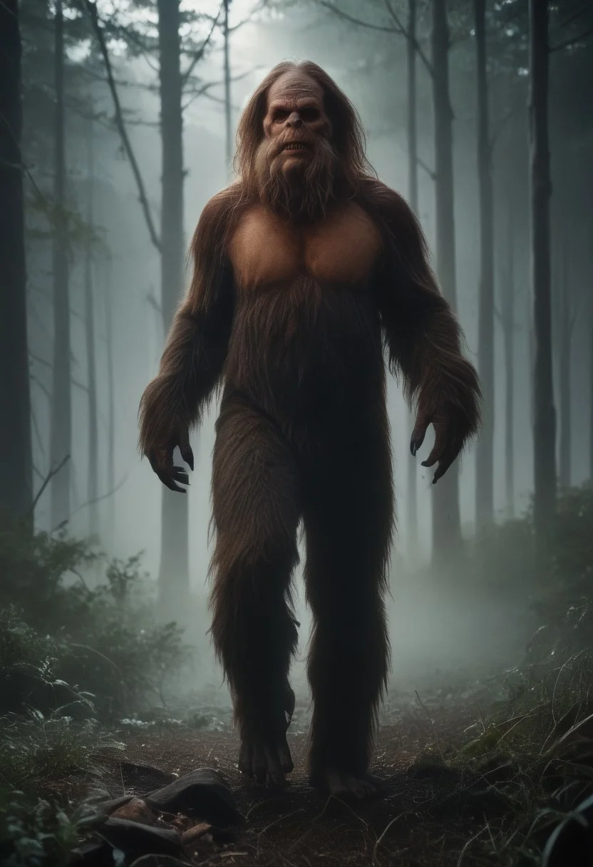 score_9, score_8_up, score_7_up, source_photo, photography, realistic
bigsquatch, forest, night, dark, glowing red eyes, fog, atmospheric lighting, full body, menacing, horror, scary, intense,
Kodak Motion Picture Film
