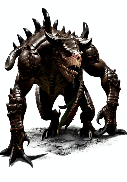 <lora:Deathclaw:0.8>, deathclaw, horror \(theme\),, (masterpiece, best quality, absurdres, detailed, ultra-detailed:1.3)