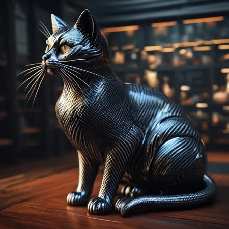 cf_style, cat, best artist, best lighting, best shadows, best contrast, best details, best textures, masterpiece, epic background,