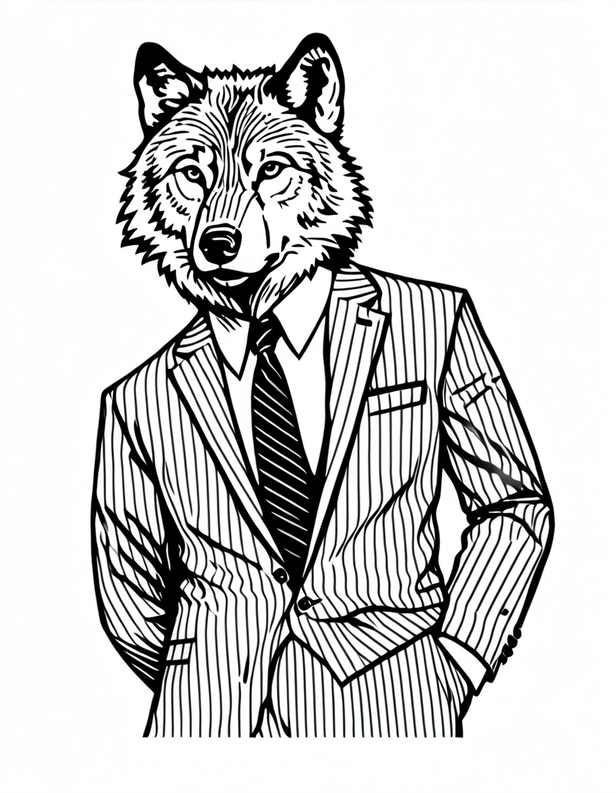 lineartlora, wolf of wallstreet