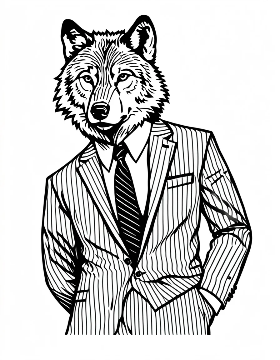 lineartlora, wolf of wallstreet