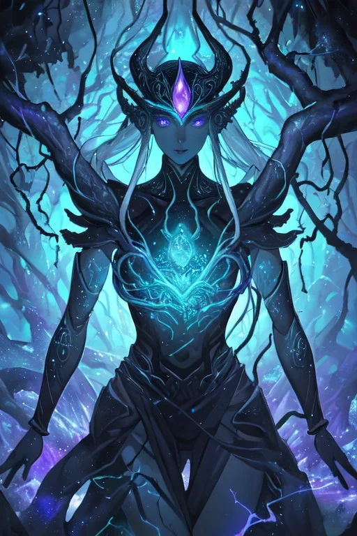 (masterpiece:1.2), (photo of a Biomechanical Timekeeper in a Crystal Cave, A bioluminescent organic clock pulsates with the rhythm of life within a crystal cave, its veins and arteries intertwined with glowing roots and vines, A Syndra stands watch, their eyes reflecting the eternal cycle of birth and decay, organic textures, bioluminescence, crystal formations, sense of mystery, harmonious composition, natural beauty:1.1), (art by Karel Thole:1.4), (hyperdetailed:1.1), (intricate details:1.0), (Refined details:1.1), (best quality:1.1), (high resolution:1.2)