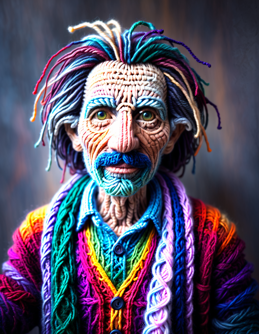 magicyarnlora, 1man, portrait