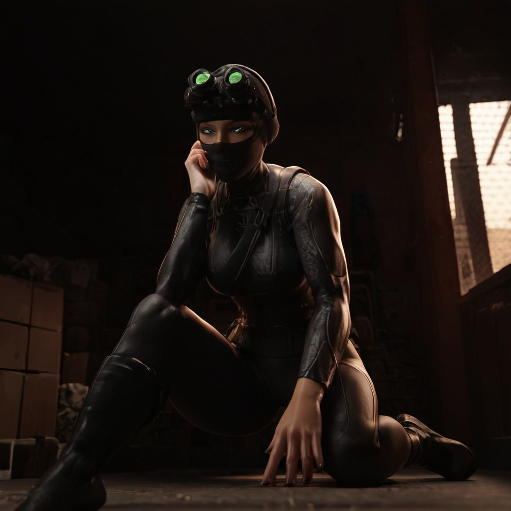 score_9, score_8_up, score_7_up, score_6_up, score_5_up, score_4_up, source_anime,  black_ops_assassin, military, sneaking, bunker