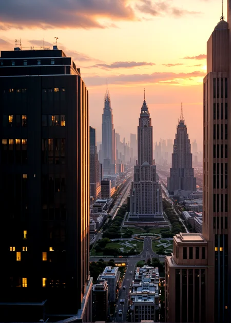score_9, score_8_up, score_7_up,
<lora:Art_Deco_(Architecture)_(Pony)_(AD):1> Art Deco, scenery, architecture, monumental architecture, building, city, cityscape,
8K, In'ei, chiaroscuro, rim lighting, perfect depth of field shot, ray tracing, beautiful, subsurface scattering, idealized city, wide beautiful boulevards, busy city center, parks and manicured lawn areas, large parks, plazas, detailed fluffy anime clouds, skyscrapers, made out of limestone, art deco windows, photographic realism, art by Thomas Kinkade, soft lighting, soft shading,
BREAK zPDXL, zPDXLxxx, <lora:perfection style:1> <lora:sdxl_lightning_8step_lora:0.5> <lora:SDXLHighDetail_v5:1> <lora:RMSDXL_Creative:0.8> <lora:Pony_DetailV2.0:1> <lora:MeMaXL_V3:0.15> <lora:great_lighting:1>