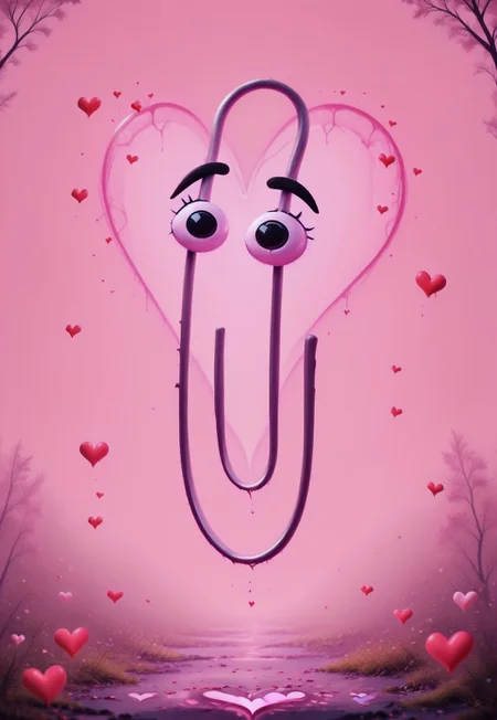 kftlove, masterpiece, best quality, cl1ppy, solo, pokemon (creature), heart
