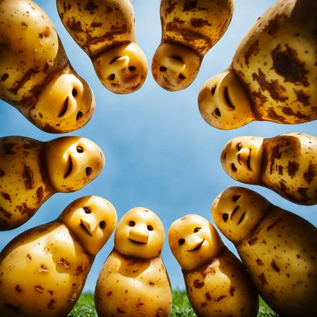 Below Huddled Socially awkward potatos <lora:SDXL_Below-Huddled_LoRA:1.0>