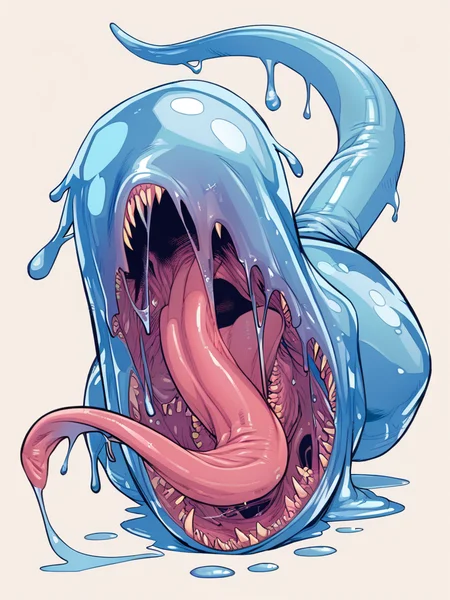 monstergirl, slime, long tongue, plump, monsterparts
score_8_up <lora:Invincible Comic ft-000007:1>