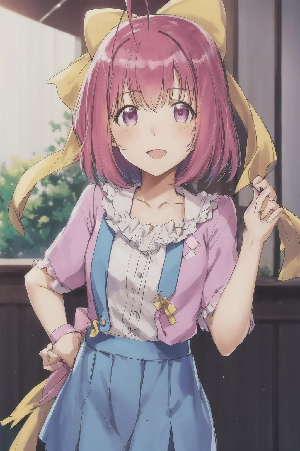nakagawa kanon, hair ribbon, <lora:Kanon V3:0.6>