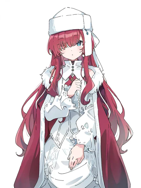 1girl,looking at viewer,solo,simple background,white background,,dress,sleeveless,(yenisei\\(winter\\):1.2),<lora:yenisei-000014:1>, masterpiece, best quality, very aesthetic, absurdres,newest, incredibly absurdres,, ,(Ixy:0.6)),(hiten \(hitenkei\):0.7),