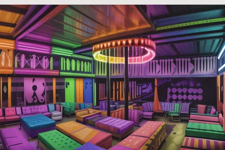 <lora:LCM_LoRA_Weights_SD15:1>,<lora:detail_slider_v4:1.1>,(panorama photo of a vibrant cabaret, with colorful decor, eclectic furniture, lively energy, trendy seating, artistic dressing stations,overcast weather,during winter,at dawn:1.7),BREAKE,, landscape photography, vast vistas, natural beauty, dynamic compositions, captivating scenery, immersive, serene