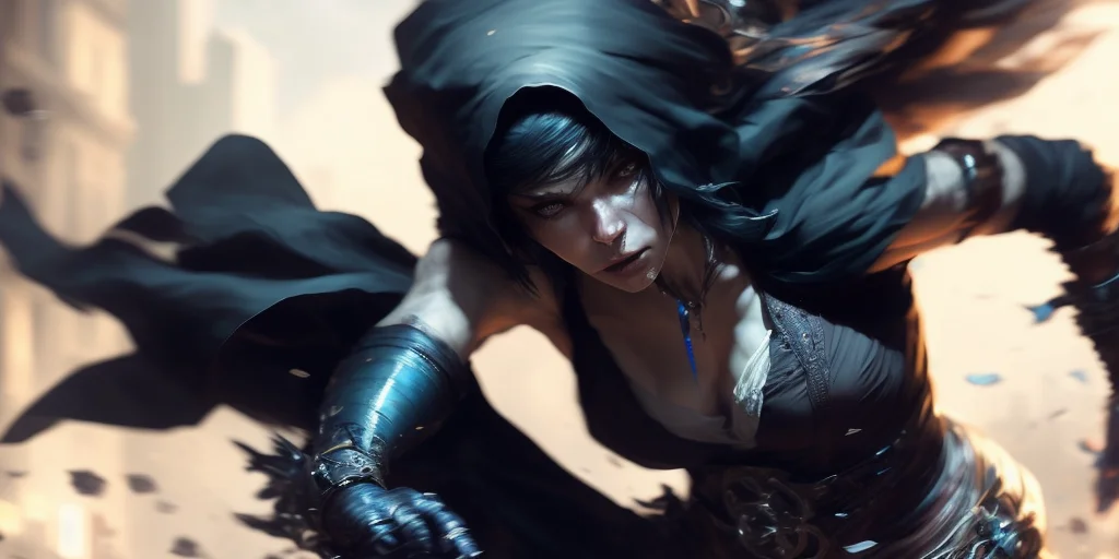 dramatic closeup angle of thief character running, arm, a detailed painting, cgsociety, fantasy art, detailed painting, artstation hd, high detail, cgsociety, photorealism, concept art, artstation hd, official art