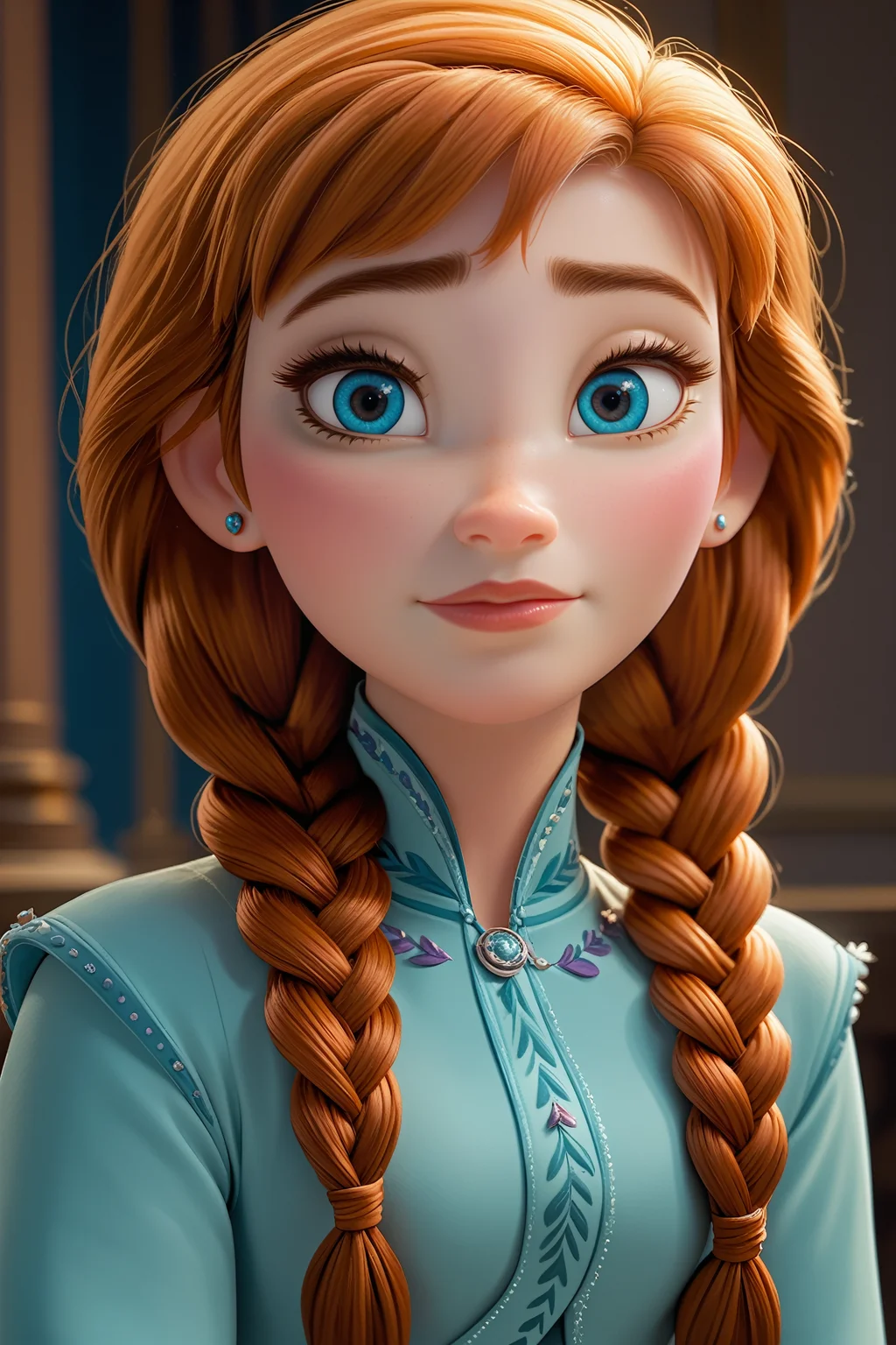 score_9, score_8_up, score_7_up,
<lora:DisneyAnna:1.0>
DisneyAnna, 1girl, orange hair, blue eyes, twin braids, looking at viewer, portrait