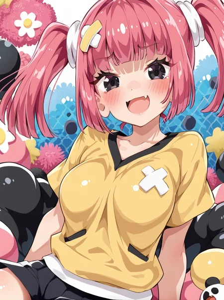 detailed background, shiny skin, posing, rating safe,
<lora:tottotonero.pony:1>,
tottotonero, coral,
clothed girl,