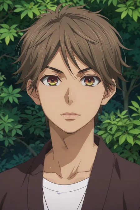 score_9, score_8_up, score_7_up, source_anime, rating_safe, , anime screencap, anime coloring, , looking at viewer, , 1boy, solo, male focus, <lora:hayato_shinomiya_pony:0.78>, hayato_shinomiya, brown hair, brown eyes, short hair, , , <lora:sdxl_lightning_8step_lora:1>