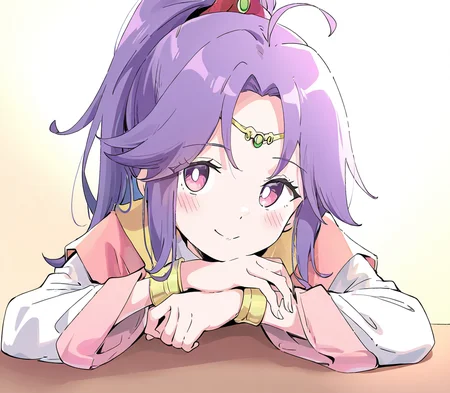 beimingxue,1girl,solo,looking at viewer,simple background,<lora:beimingxue-000016:1>,looking at viewer,smile,blush,leaning_to_the_side,head_tilt,, masterpiece, best quality, very aesthetic, absurdres,newest, incredibly absurdres,, (Ixy:0.6)),(hiten \(hitenkei\):0.7),