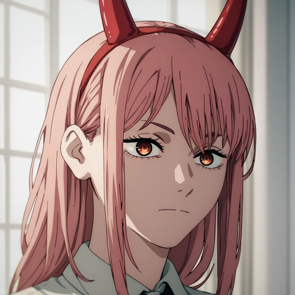 score_9, score_8_up, score_7_up, score_6_up, score_5_up, score_4_up, source_anime, BREAK
<lora:chainsaw_man_pony:0.8>,chainsaw_man,
1girl,solo,portrait,pink hair,fake horns
