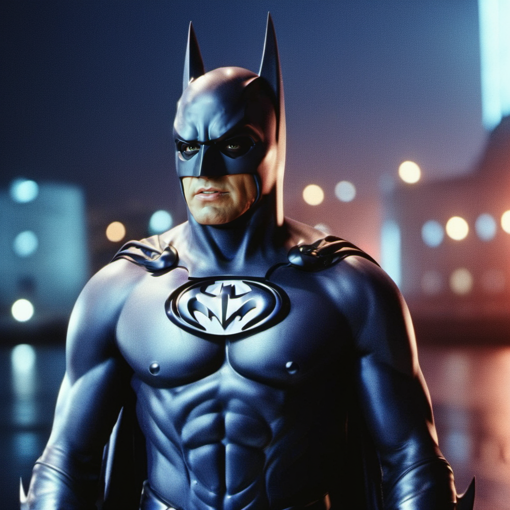 Batman1997-1024, a man dressed as batman, city, night, rain ,highly detailed, attack on titan, photography, ultra sharp, film, professional, 64k <lora:Batman1997-1024-000500:0.7>