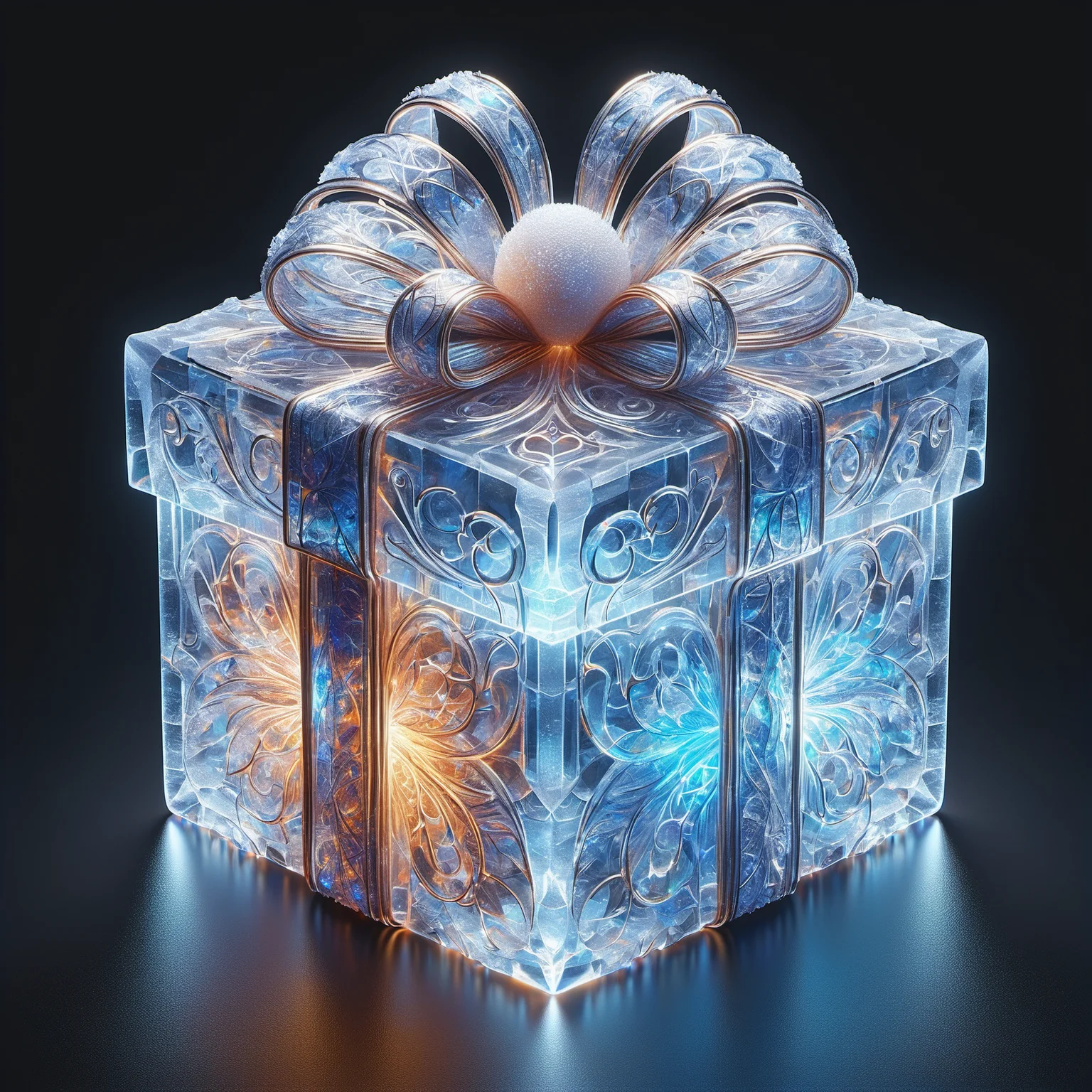 Astral Aura, graffiti style Cubism Art, gothic style Elemental present, icy symbolism, solitude steadfastness eternity <lora:Instant_Present:0.4> instant present, BOX_STYLE_HERE box, BOW_STYLE_HERE bow <lora:SDXLFrosted:0.8> FrostedStyle . dark, mysterious, haunting, dramatic, ornate, detailed, flat geometric forms, cubism art . street art, vibrant, urban, detailed, tag, mural, astral, colorful aura, vibrant energy