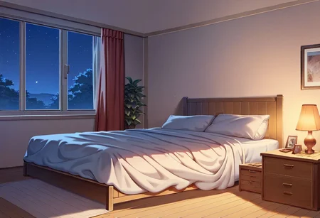 score_9, score_8_up, score_7_up, score_6_up, score_5_up, zero pictured, bedroom, night, nighttime, vnbg, (modern_bg)