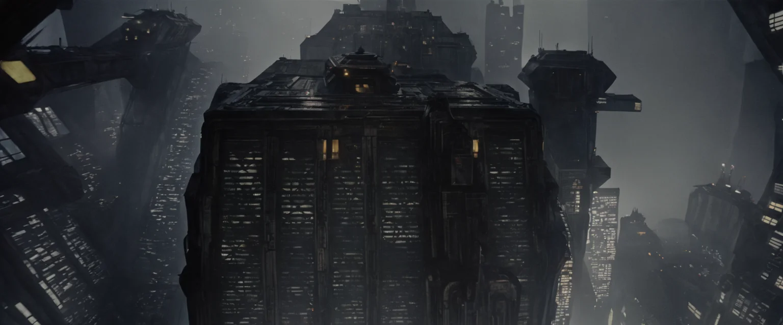 <lora:bldr-000007:0.8>bldr, a very tall building with a lot of windows and an elevator on the outside
blade runner, retrofuturism
