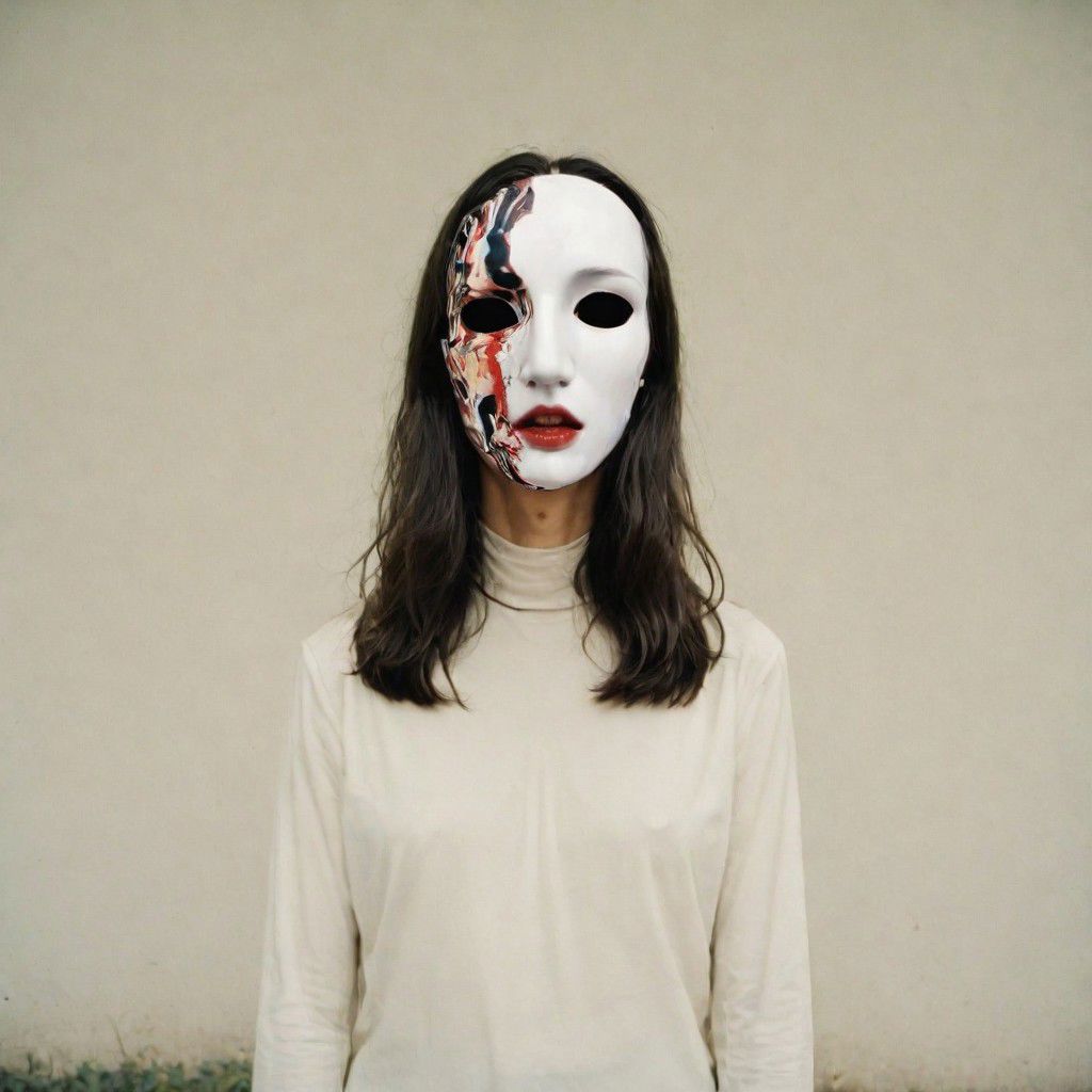 My head is slicing into enigmatic sections, and my primary symptom is that I have no face, but I must see