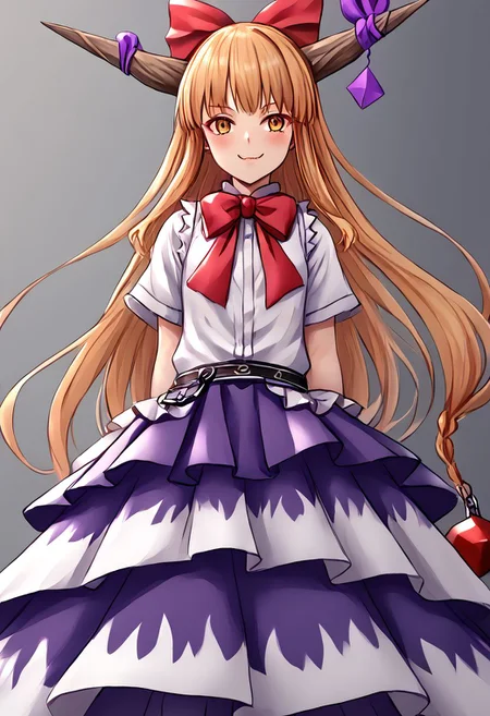 1girl, suika,
masterpiece, best quality, very aesthetic, absurdres,