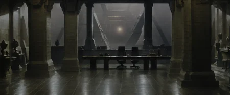 <lora:bldr-000007:0.8>bldr, a hallway with a table and chairs in it
blade runner, retrofuturism