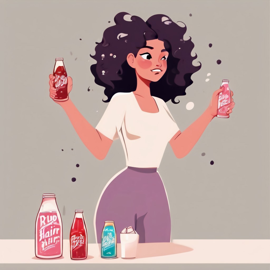 no text, quality highlights, (vellus hair), (arms and hands female pattern), 1girl in, Full body, Details Girl, detail hands, Detail fingers, Detail Face, a girl enjoy grab buzz soda.