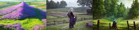 (otherworldly), highly insanely detailed, masterpiece, top quality, best quality, highres, 4k, 8k, RAW photo, (very aesthetic, beautiful and aesthetic), farm, fields, barn, fence, fantfa, <lora:FantasyFarm-10:0.7>,
1girl,
(__lazy-wildcards/char/haircolor__),
(__lazy-wildcards/dataset/background-color__),âââ