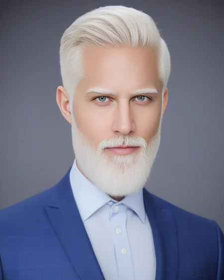 front view shot, portrait,
man, short hair,
white hair, (white eyebrows:1.5), forehead,
suit, beard,
standing in office
<lora:detailedeyebrows_v0_5:0.8>
