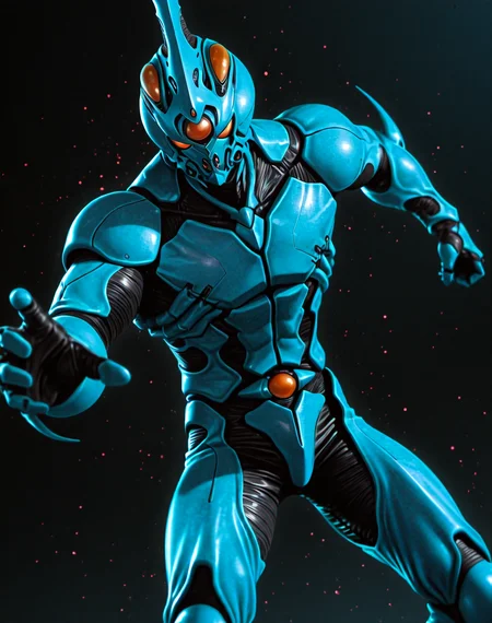 perfect depth of field shot, masterpiece, beautiful, sharp focus, crisp details,
<lora:Guyver_(Guyver)_(Illustrious)_(AD):1> Guyver, bioboosted armor,
exterior, science fiction, high science fiction, action anime style background,
dynamic action, dynamic perspective, dutch angle, bent knee, cowboy shot,
male focus, perfect proportions, abs, impressive physique, gradient style anime coloring, strong, handsome facial features, imposing presence, ((colored body, fighting scene, solo, ):1.5), hyper muscular,
EZRealPONYXL, zPDXL, Smooth Quality, lazynsfw,
