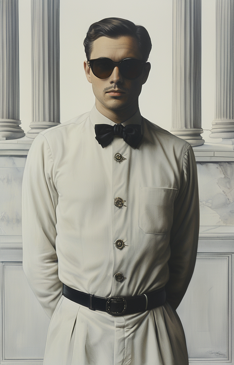 masterpiece,best quality,<lora:tbh300-sdxl:0.9>,illustration,style of F. C. Gundlach portrait of noble man