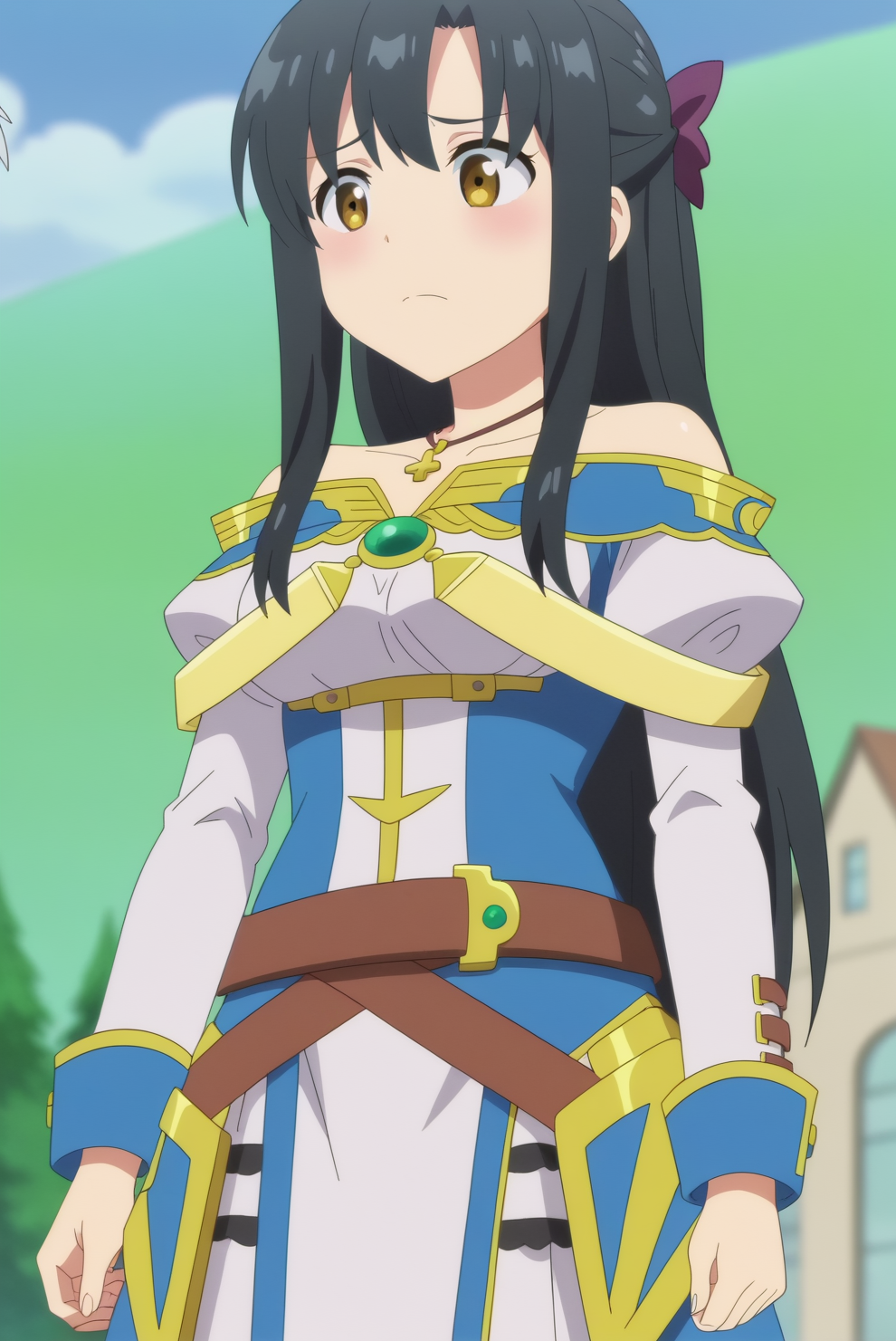 Kaori Shirasaki, anime screencap <lora:Arifureta_Shokugyou_de_Sekai_Saikyou-Kaori_Shirasaki-PDXL:0.8>