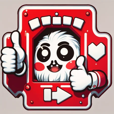DonMSt0pS1gnXL red, fungoid, thumbs up <lora:DonMSt0pS1gnXL-000006:0.75>
