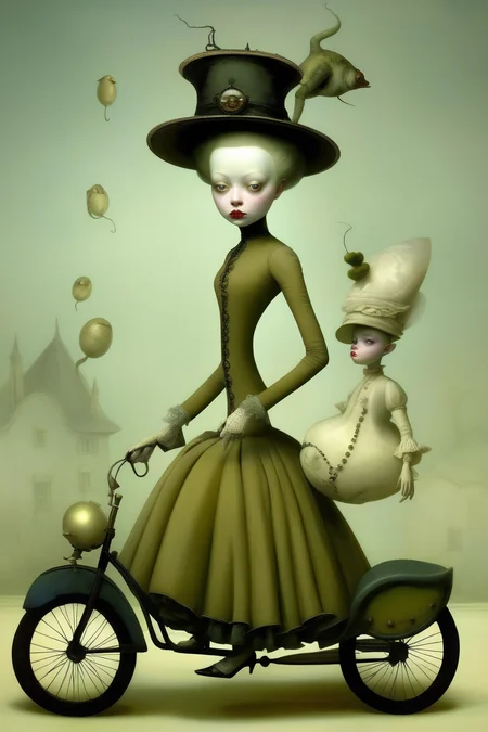 <lora:Ray Caesar Style:1>Ray Caesar Style - appropriate transportation given