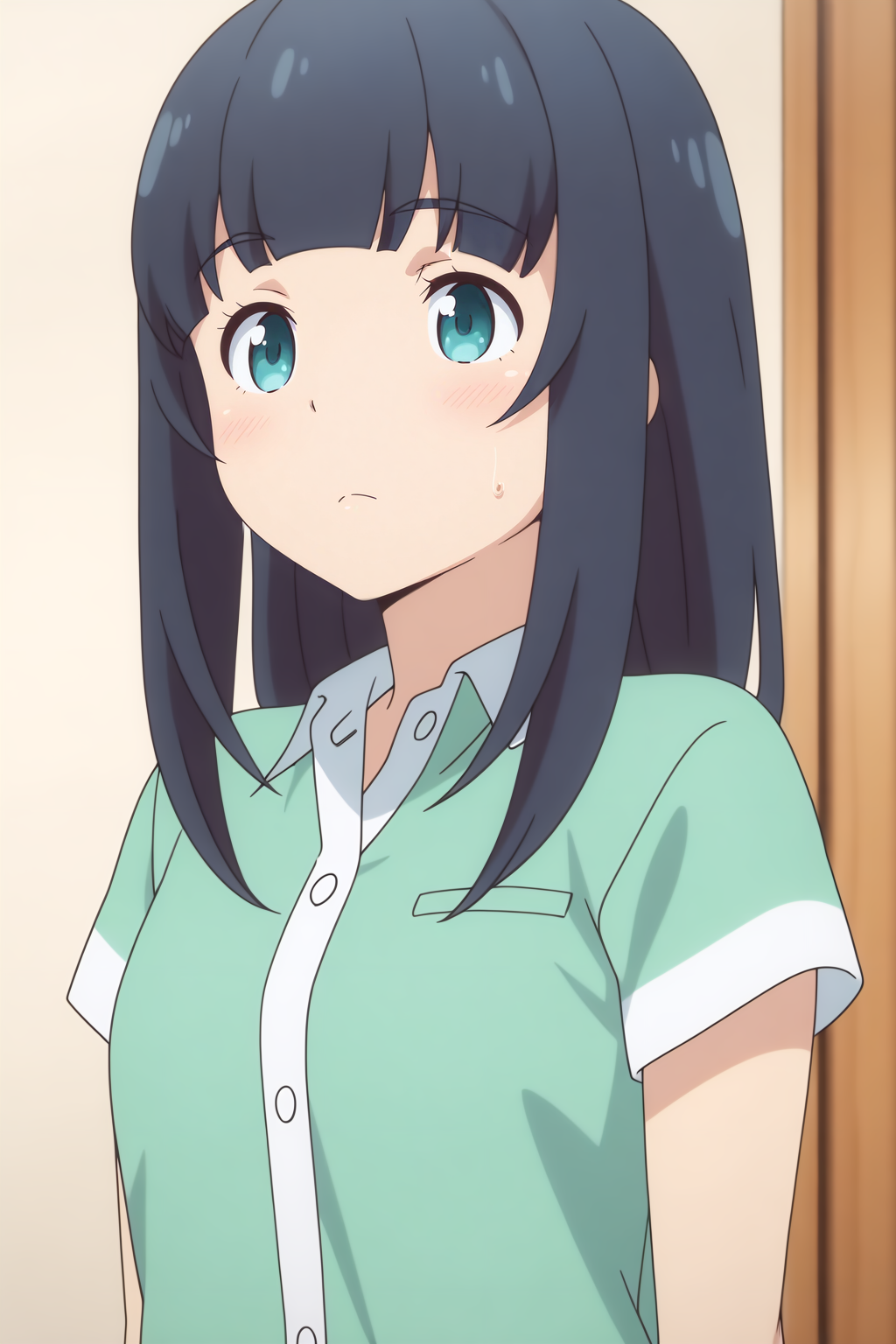 Tomoe Takasago, anime coloring <lora:Eromanga_sensei-Tomoe_Takasago-illust:0.8>