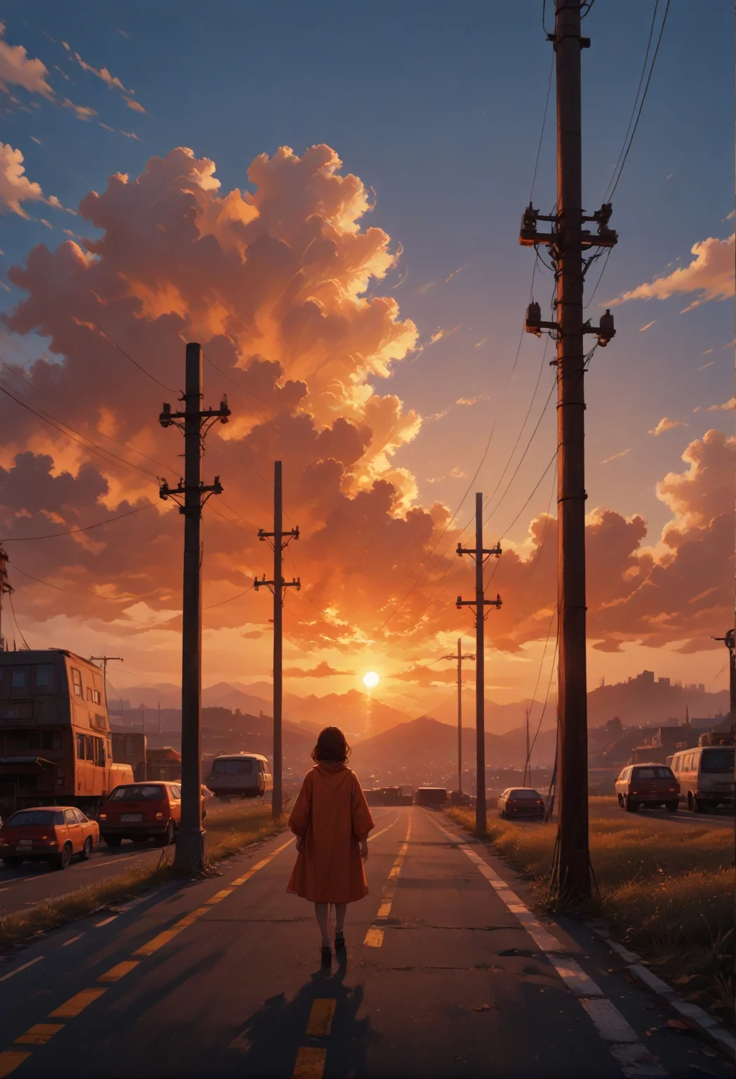 score_9,score_8_up,score_7_up,embedding:zPDXL2, film grain,Cinematic Lighting, Expressiveh,th3rm4l,colorful, outdoors, sky, blue sky, gradient, gradient background, no humans, ground vehicle, scenery, sunset, orange background, power lines, gradient sky, orange sky<lora:增强\(收藏)\sdxl_lightning_8step_lora.safetensors:1.0:1.0> <lora:增强\(收藏)\Expressive_H-000001.safetensors:0.4:0.4> <lora:增强\(收藏)\Hands XL 4.safetensors:1.0:1.0> <lora:增强\(收藏)\glowneon_xl_v1.safetensors:0.5:0.5> <lora:extremely detailed (no trigger).safetensors:1.0:1.0> <lora:Vixon\(收藏)\Vixon's Pony Styles Thermal.safetensors:0.4:0.4> <lora:增强\(收藏)\sinfully_stylish_SDXL.safetensors:0.4:0.4>