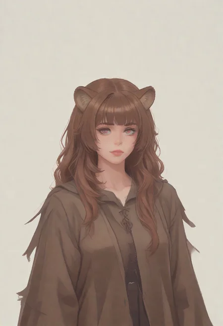 score_8_up, score_7_up, score_6_up, dnd <lora:dnd_flat:0.95> 1girl raphtalia, long hair, bangs, brown hair, animal ears, raccoon ears, raccoon tail, raccoon girl, pink eyes. dramatic lighting, ornate
WHITE BACKGROUND