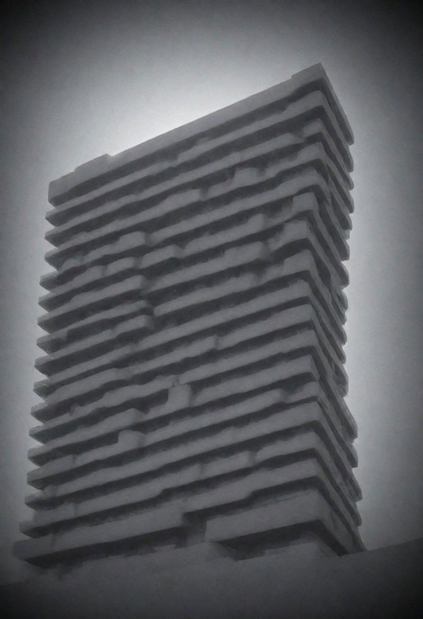(comic style, emphasize edges, deepen outlines, enhance contrast:1.4)
(brutalist architecture:1.7),
(architectural drawing, complex siteplan:1.5), (geometric composition:1.5)
(circuit board:1.2),
(abstraction, block combination, simplification, simple lines, simple architecture, simple frame, simple curve, simplified structure, abstraction, geometr:1.6)
(rotate along a core:1.2), (Repeat along an axis:1.2), (Arranged composition:1.2),
(masterpieces, bold brushstrokes, bold composition, changeable clouds, rich shadows, Emphasize depth of field, Split-Complementary Colors, harmonious color, direct sunlight, strong contrast),
(montage, deconstructivism:1.4), (abstract art:1.1), bleeding full page,
<lora:Moxin_10:0.1>, <lora:Moxin_Shukezouma11:0.1>, <lora:lightlineArtLora_v10:0.5>, <lora:animeLineartStyle_v20Offset:0.5>,
(signature pen sketch:1.5), (bleeding full page:1.2),
(Manga style, emphasize edges, deepen outlines, enhance contrast:1.2)
(ink painting, watercolor painting:1.2), (simplified structure, abstraction, geometry:1.0),
(smudge, rendering:1.2), (dry brush, BRUSH:1.2), 
(buildings:1.4), (foggy, cloud:1.3),
(Brutalist, abstract art:1.2),
(Masterpiece, depth of field, strong contrast, black and white, monochromic:1.4), 
(Rough brushwork, Bold composition:1.0), 
(brick texture, concrete texture:1.0),
BadDream, UnrealisticDream, CyberRealistic_Negative, extrusionbuilding, Stacked, void, scifiurban
