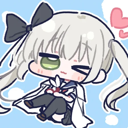 Kasugano Sora,<lora:miratsu_noob:1>,chibi,