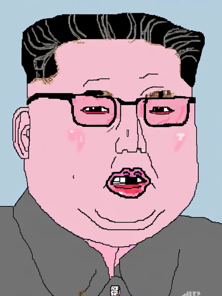 kim jong un portrait, <lora:SDXL_MSPaint_Portrait:1>, ms paint