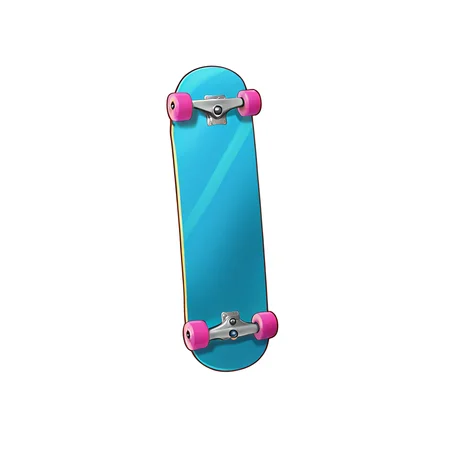 skateboard, solo, white background, simple background, no humans <lora:icon_outline_semireal:0.8>