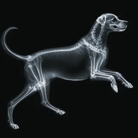 cinematic film still of <lora:x-ray style:1> X-ray of
a skeleton of a dog running across a black background,x-ray style, shallow depth of field, vignette, highly detailed, high budget, bokeh, cinemascope, moody, epic, gorgeous, film grain, grainy